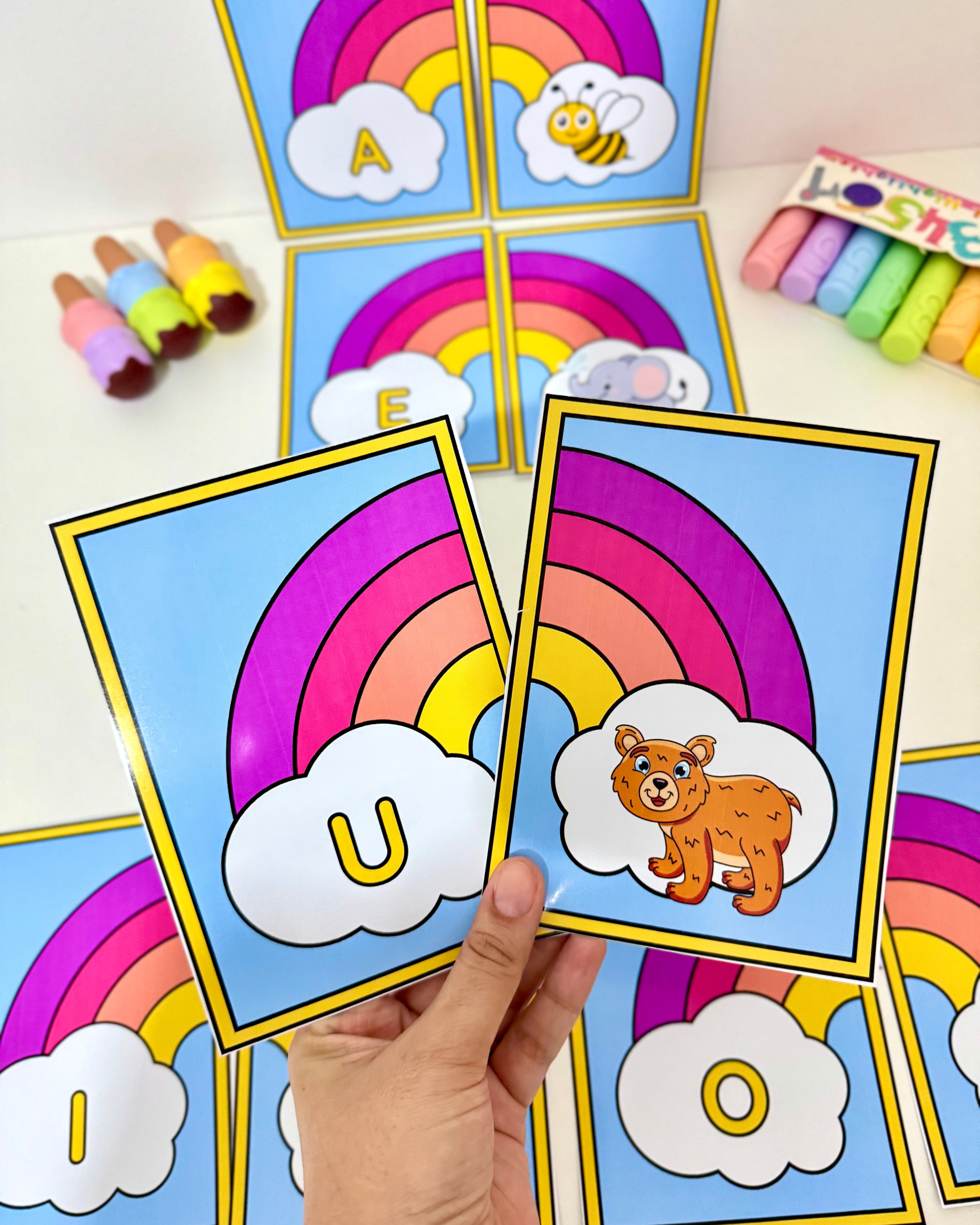 Arco-íris das Vogais